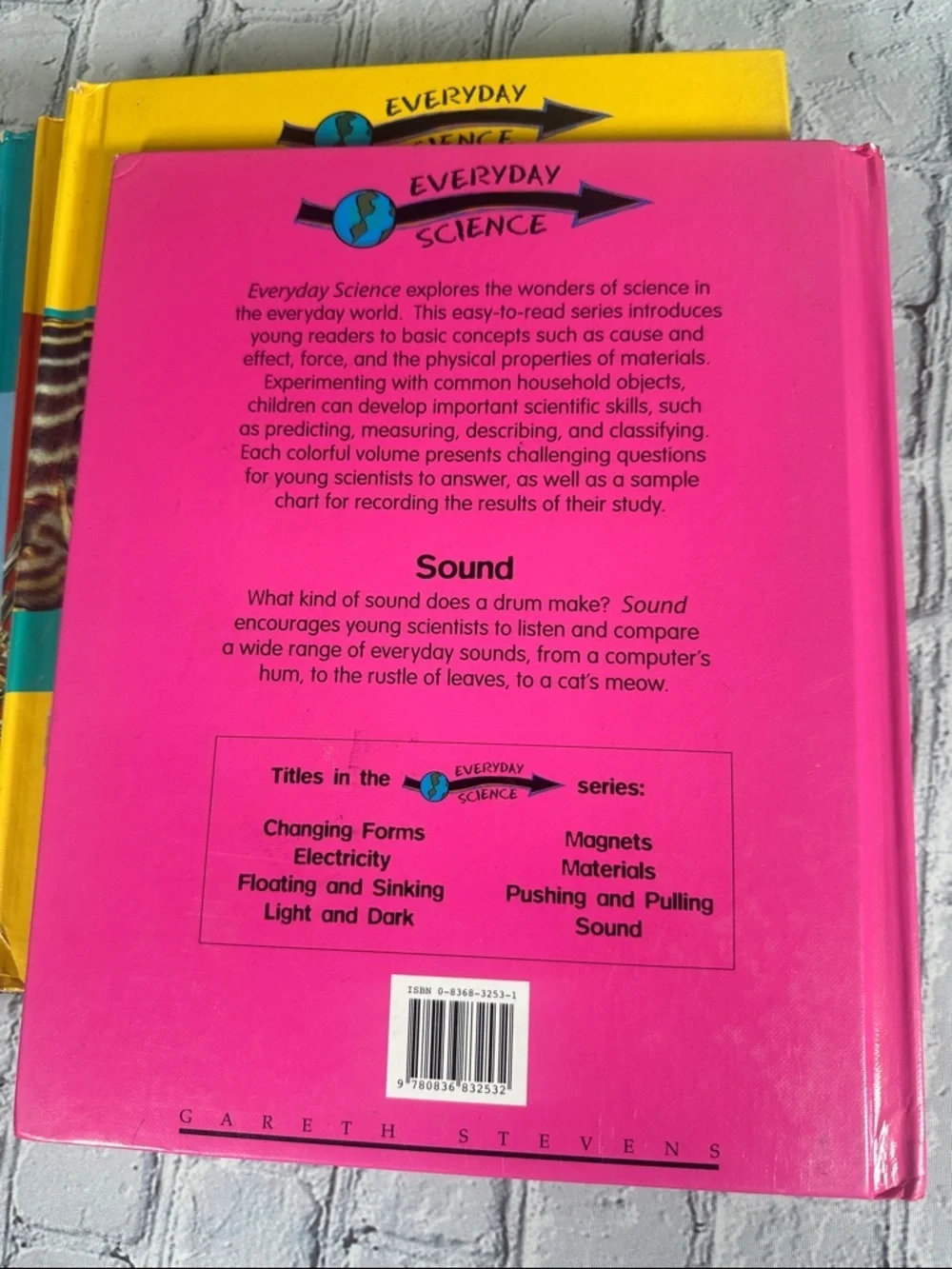 Everyday Science Series: by Peter Riley Science books for kids age 4-8 -7 Books